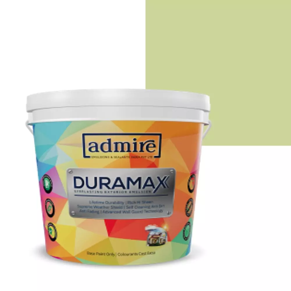 ADMIRE PAINTS DURAMAX Exterior Emulsion Paint 10 L Capacity Snappy Green