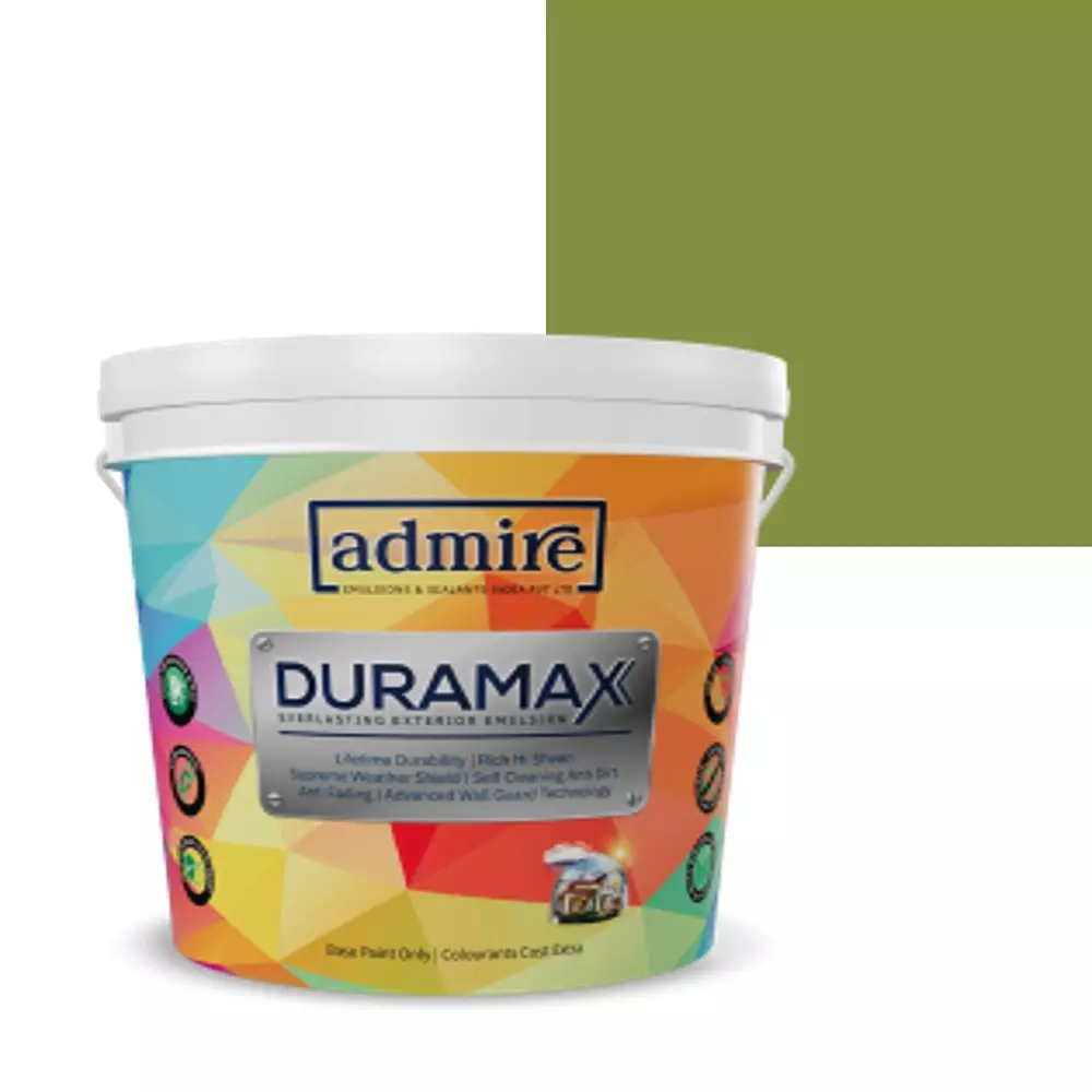 ADMIRE PAINTS DURAMAX Exterior Emulsion Paint 1 L Capacity Fresh Olive