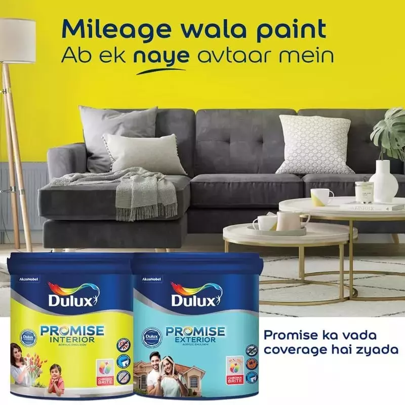 Dulux Promise Exterior Emulsion Paint Peach Puff/Tender Italy 4 L