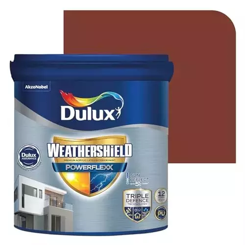 Dulux Weathershield Powerflexx Exterior Emulsion Paint Sun Kiss 4 L