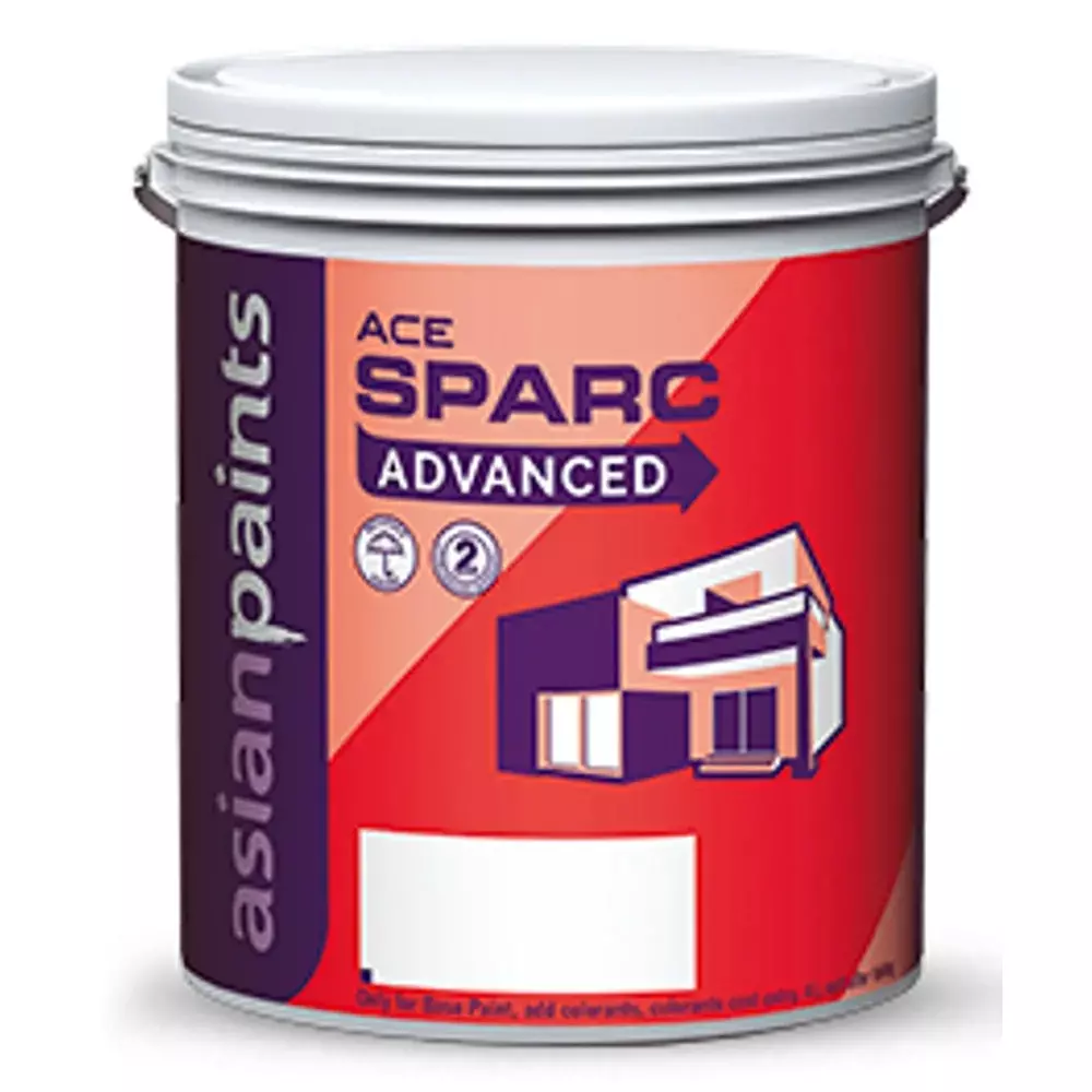 Asian Paints Ace Sparc Advanced Emulsion Ultra White 20 L Matt Finish, 6788