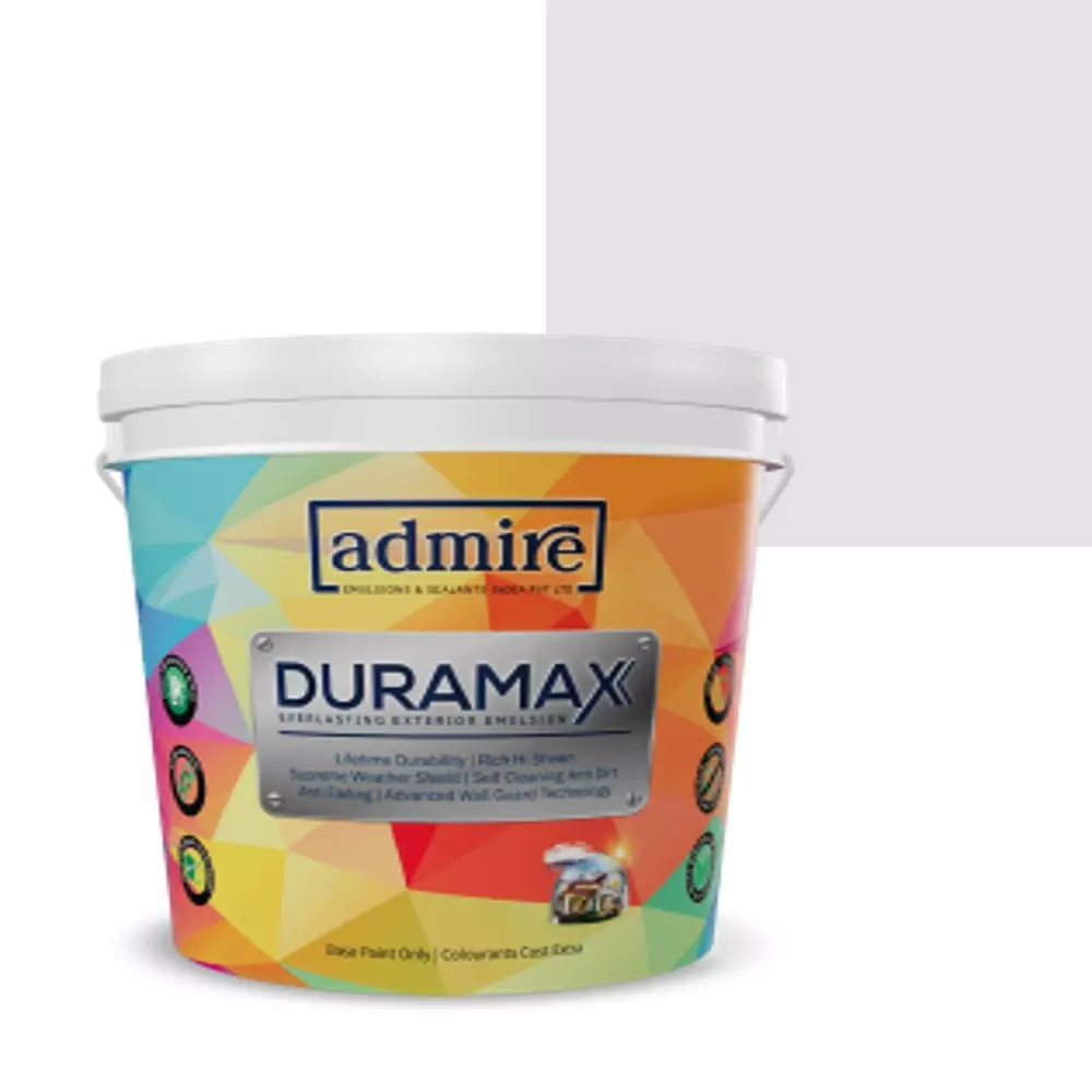 ADMIRE PAINTS DURAMAX Exterior Emulsion Paint 10 L Capacity Baby Orchid-N