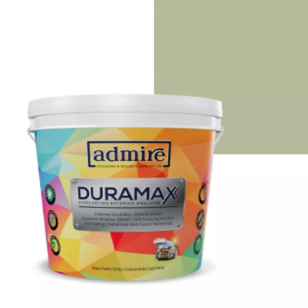 ADMIRE PAINTS DURAMAX Exterior Emulsion Paint 10 L Capacity Garden Moss