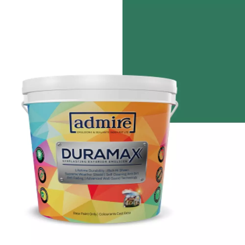 ADMIRE PAINTS DURAMAX Exterior Emulsion Paint 10 L Capacity Nori Green-N