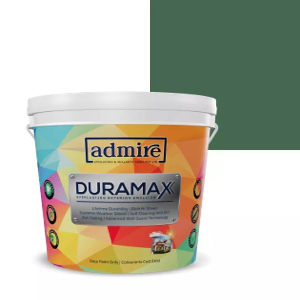 ADMIRE PAINTS DURAMAX Exterior Emulsion Paint 10 L Capacity Tropical Grass-N
