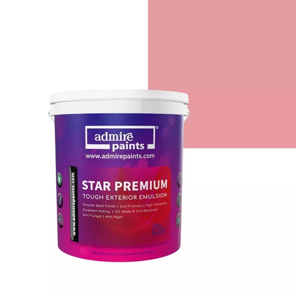 ADMIRE PAINTS STAR PREMIUM Exterior Acrylic Emulsion 4 L Capacity Early Bloom