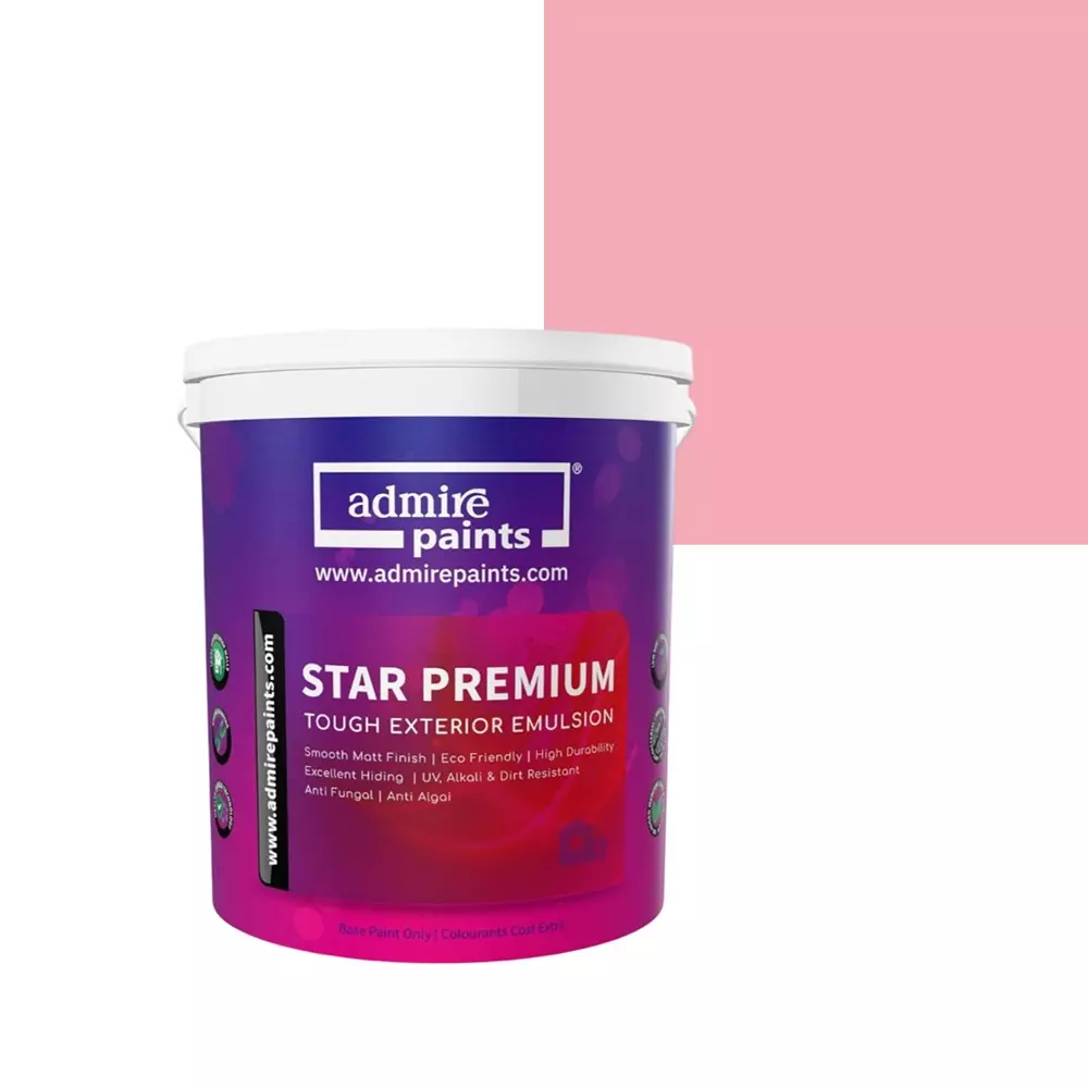 ADMIRE PAINTS STAR PREMIUM Exterior Acrylic Emulsion 1 L Capacity Rose Bouquet