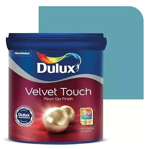 Dulux Velvet Touch Pearl Glo Interior Emulsion Paint Riverboat Cruise 20 L