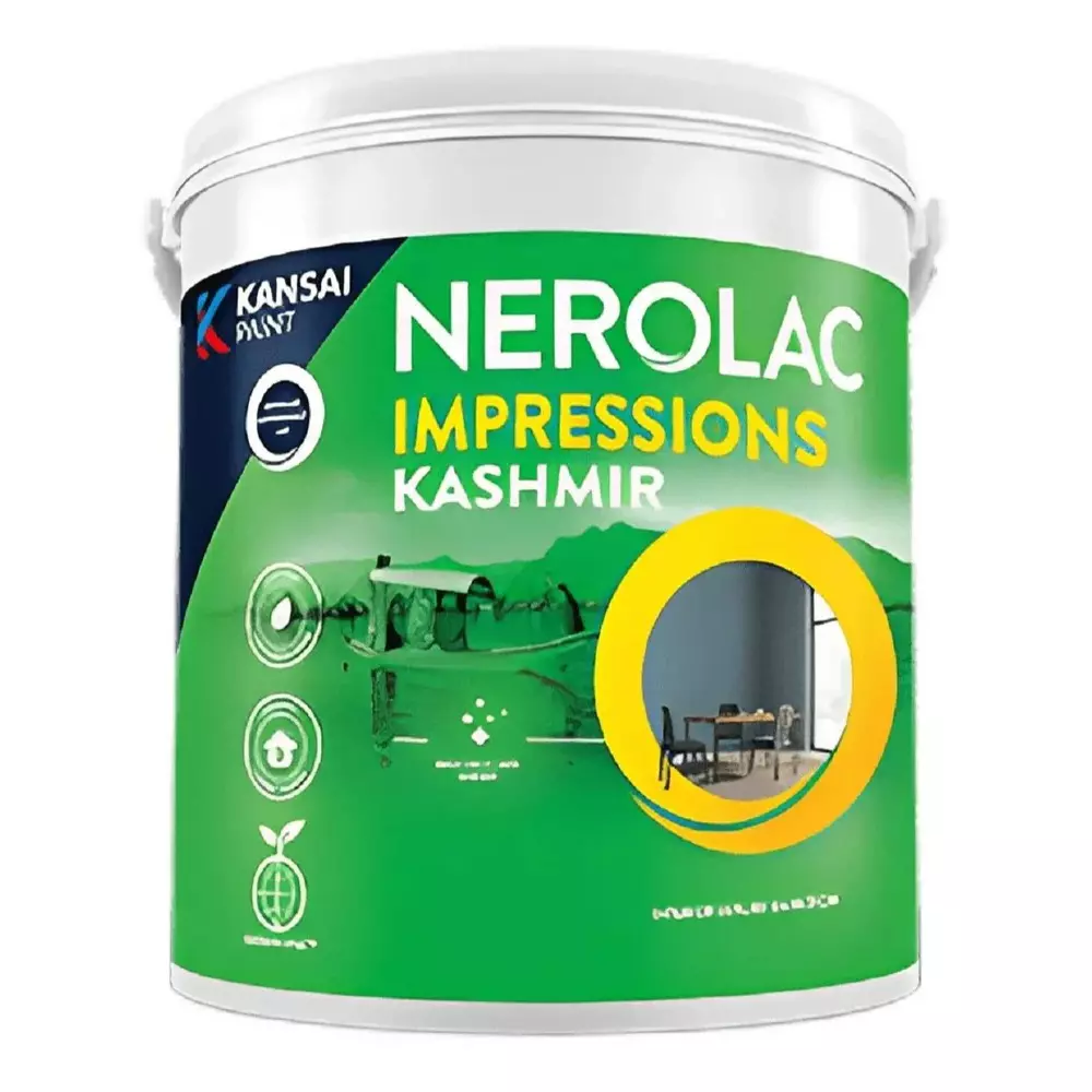 Nerolac IMPRESSIONS KASHMIR Interior Emulsion Paint 200 ml White Luxury Finish