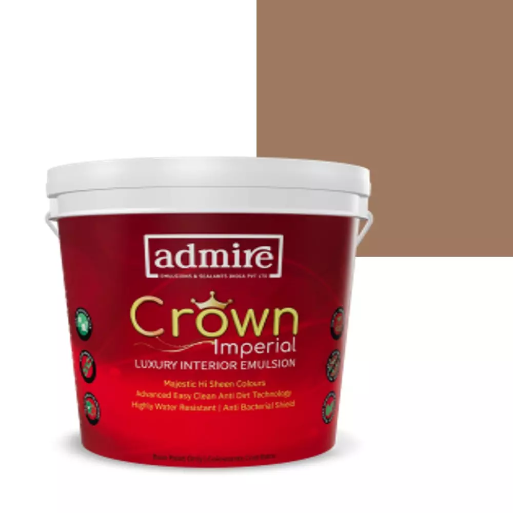 ADMIRE PAINTS CROWN IMPERIAL Luxury Interior Emulsion 10 L Capacity Tree Bark