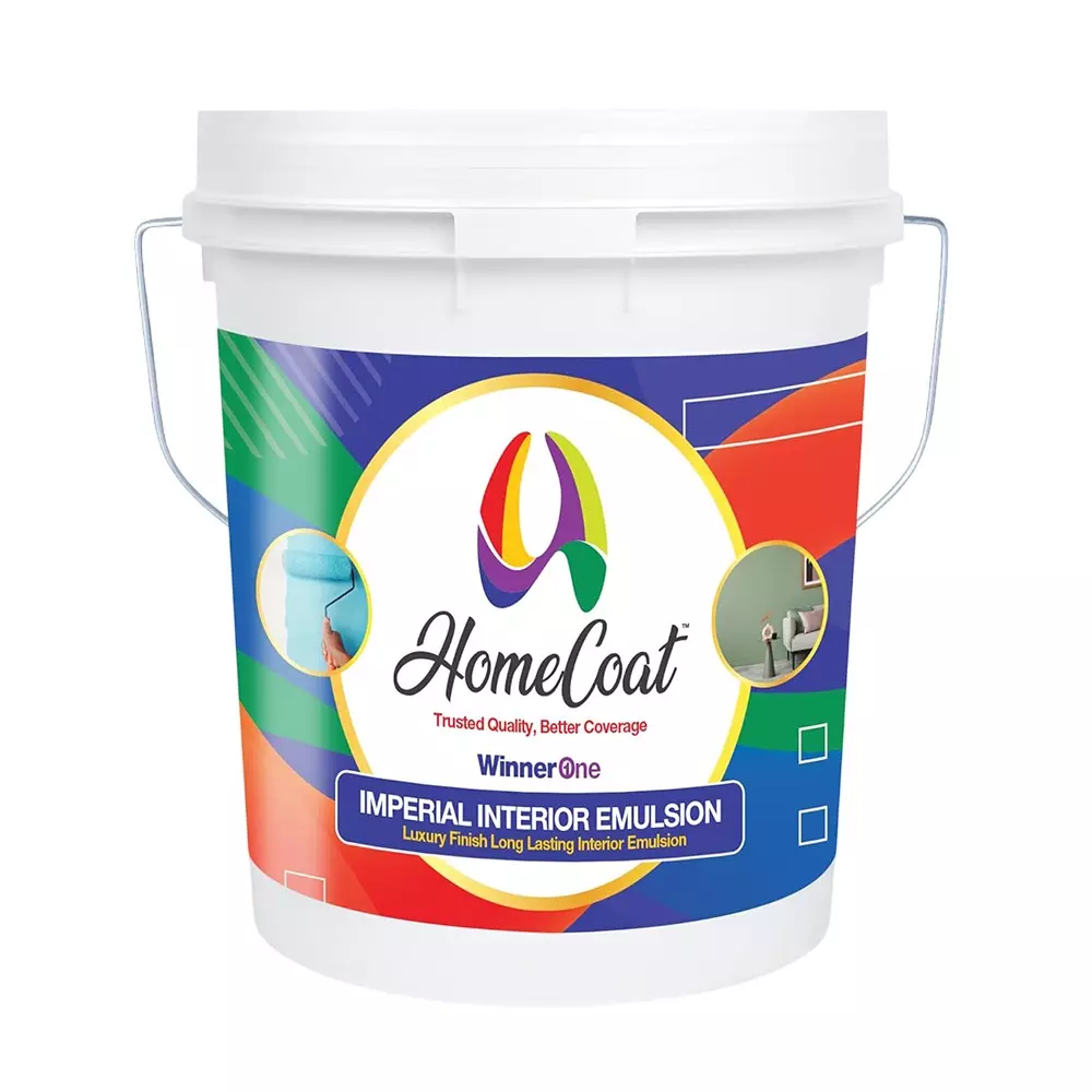 WinnerOne Imperial Luxury Interior Emulsion White 10 L Bucket Glossy Finish Type for Interior Walls