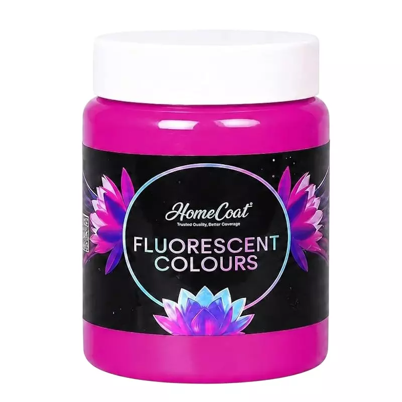 WinnerOne HomeCoat Fluorescent Colour Purple 500 ml Capacity, FC216 (Pack of 2 Pcs)