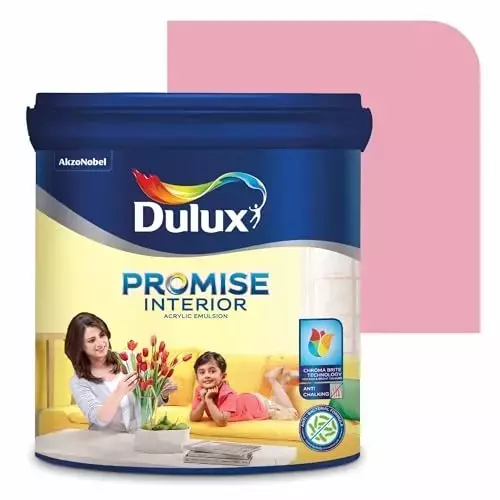 Dulux Promise Interior Emulsion Paint Valentine Pink 4 L