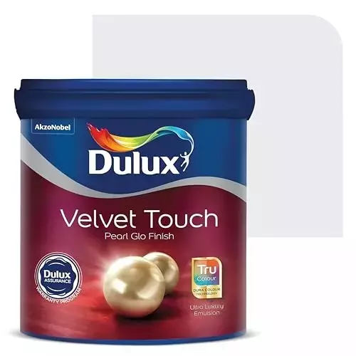 Dulux Velvet Touch Pearl Glo Interior Emulsion Paint Crystal Glimmer 1 L