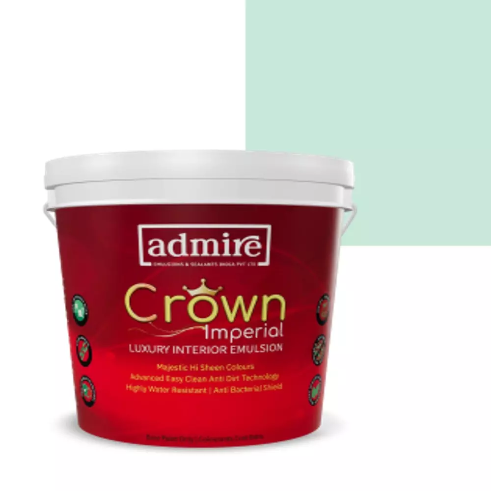 ADMIRE PAINTS CROWN IMPERIAL Luxury Interior Emulsion 1 L Capacity Teal Twist