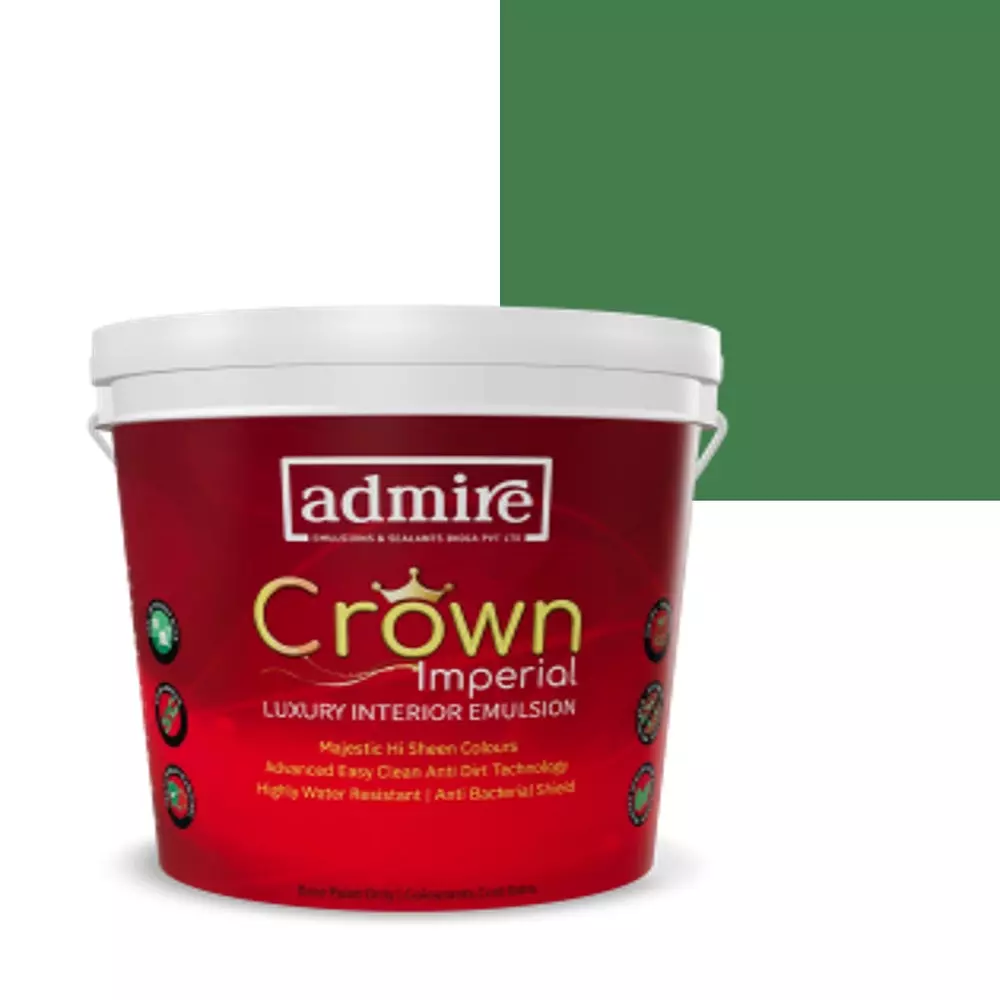 ADMIRE PAINTS CROWN IMPERIAL Luxury Interior Emulsion 1 L Capacity Jade Green