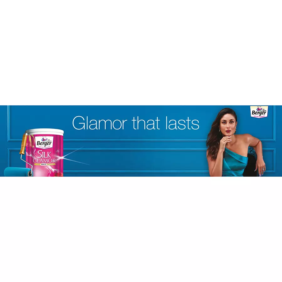 Berger Silk Glamor Matt 1 L White Luxury Emulsion