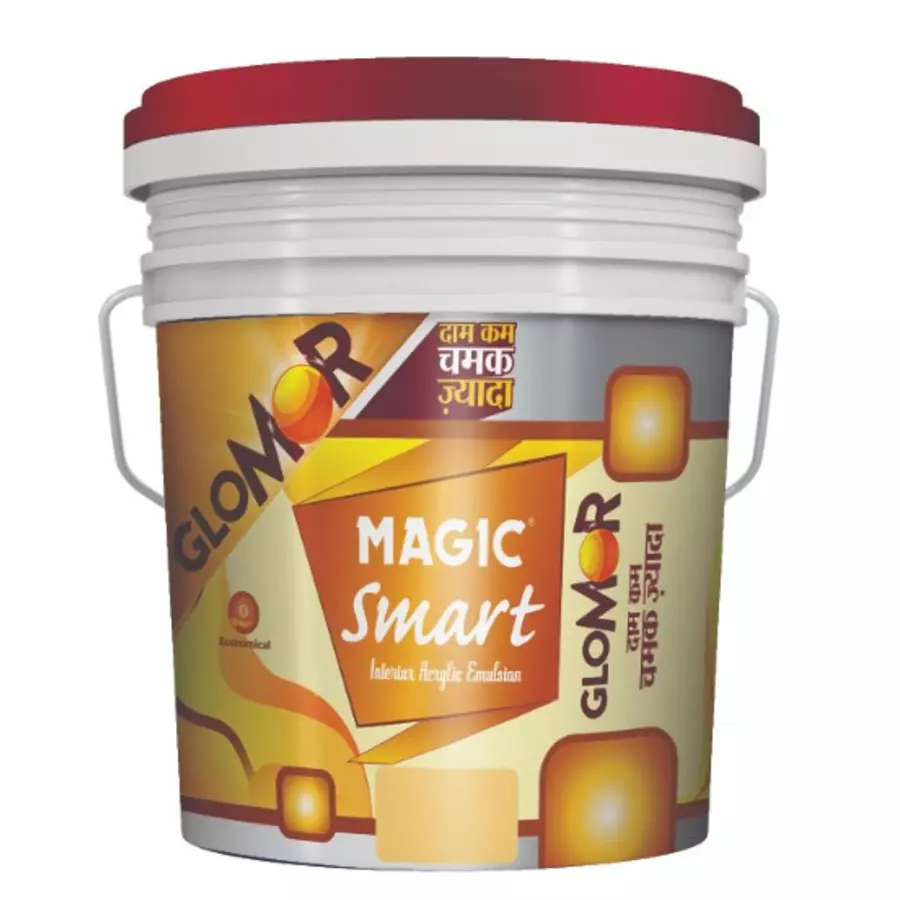 Magic Paints GLOMOR Interior Acrylic Emulsion Paint Capacity ‎4 L ‎Martian Sky