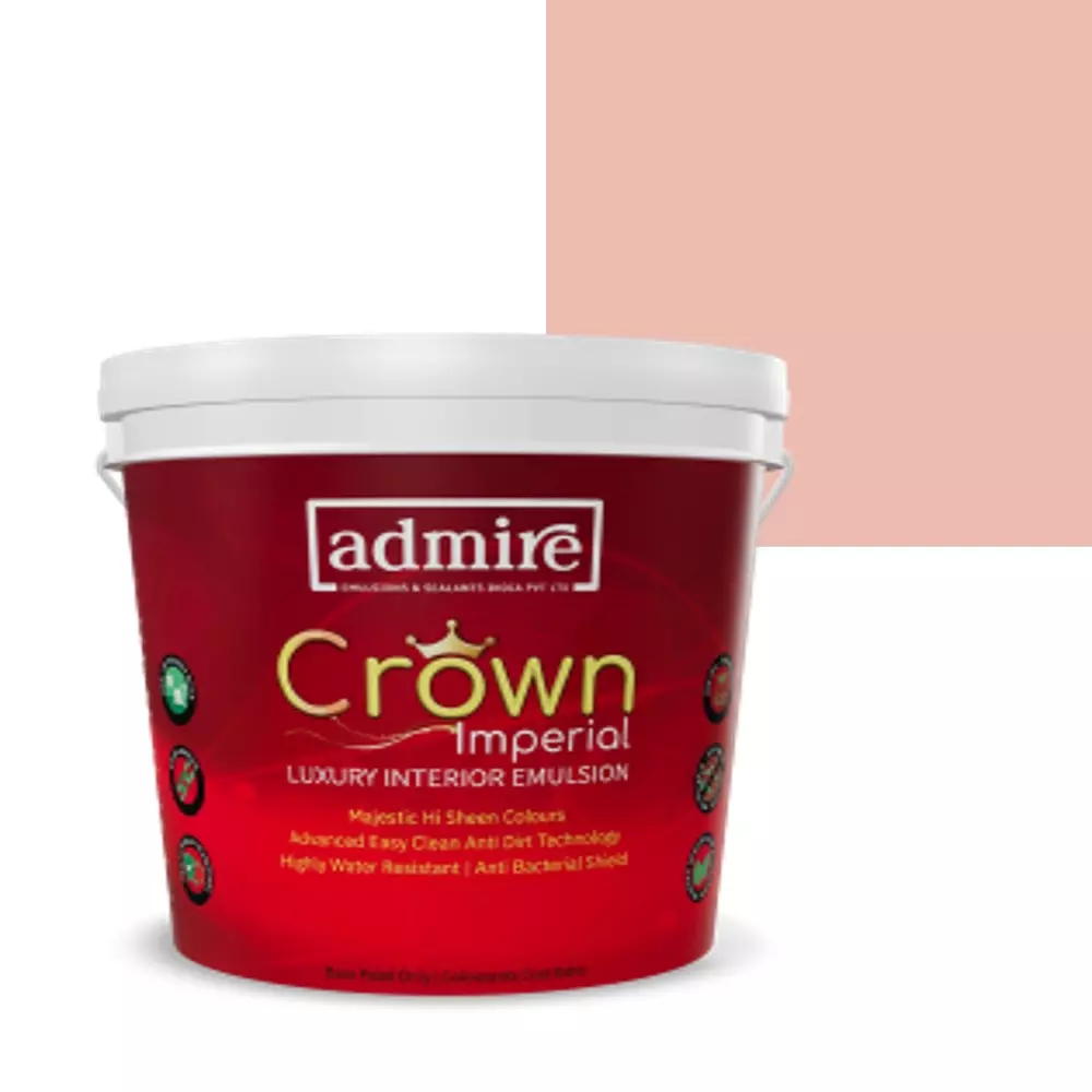 ADMIRE PAINTS CROWN IMPERIAL Luxury Interior Emulsion 10 L Capacity Coral Bells
