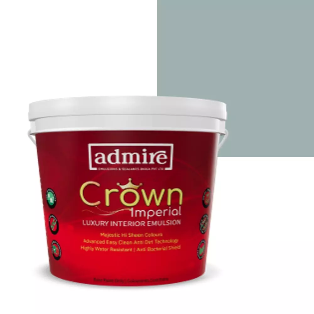 ADMIRE PAINTS CROWN IMPERIAL Luxury Interior Emulsion 10 L Capacity Mystic Lake