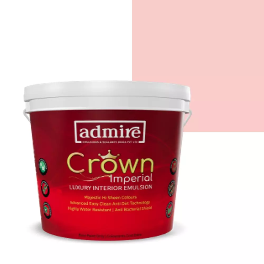 ADMIRE PAINTS CROWN IMPERIAL Luxury Interior Emulsion 1 L Capacity Nursery Pink