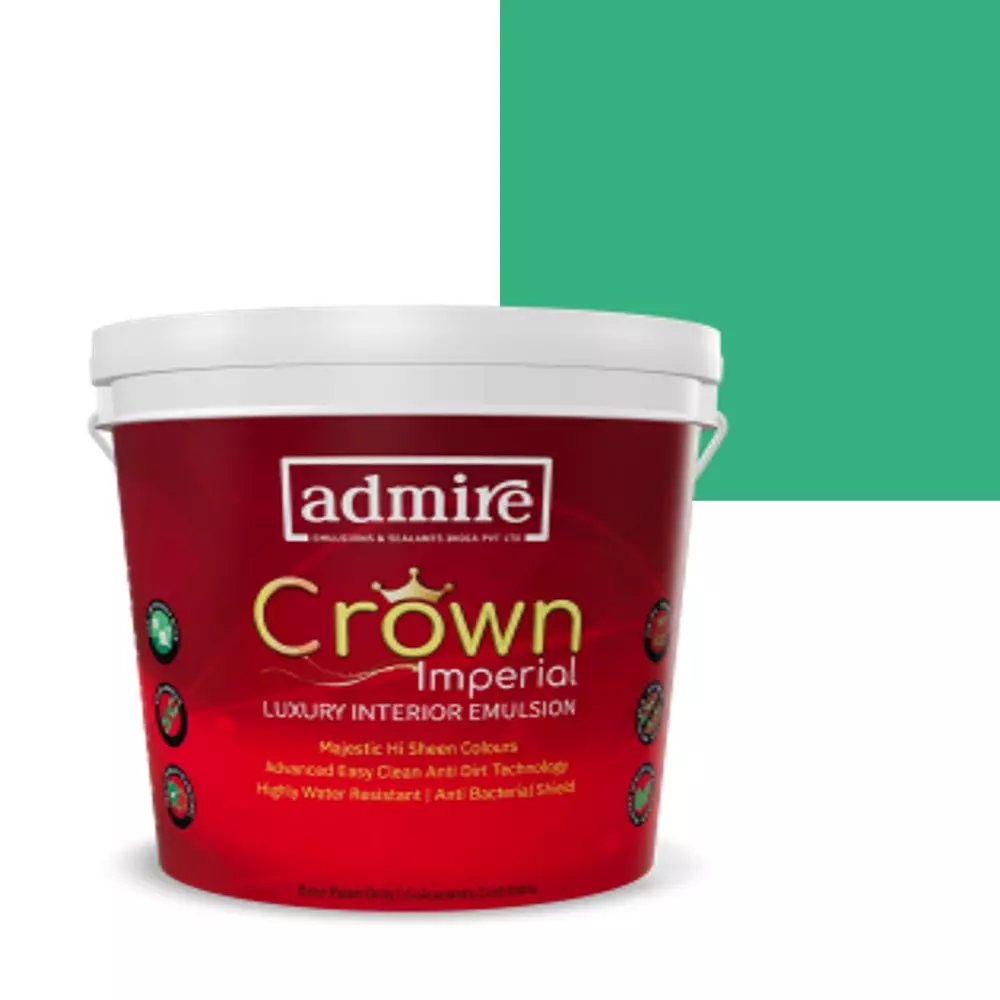ADMIRE PAINTS CROWN IMPERIAL Luxury Interior Emulsion 10 L Capacity Blade Of Grass