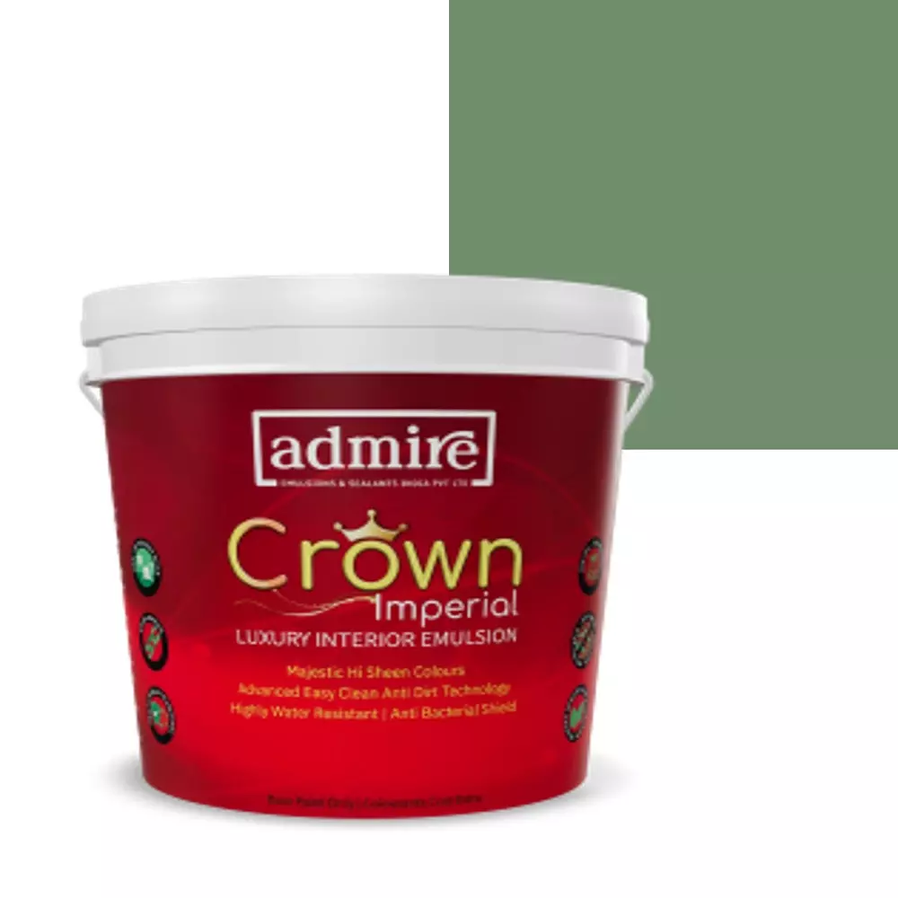 ADMIRE PAINTS CROWN IMPERIAL Luxury Interior Emulsion Darjeeling Green-N