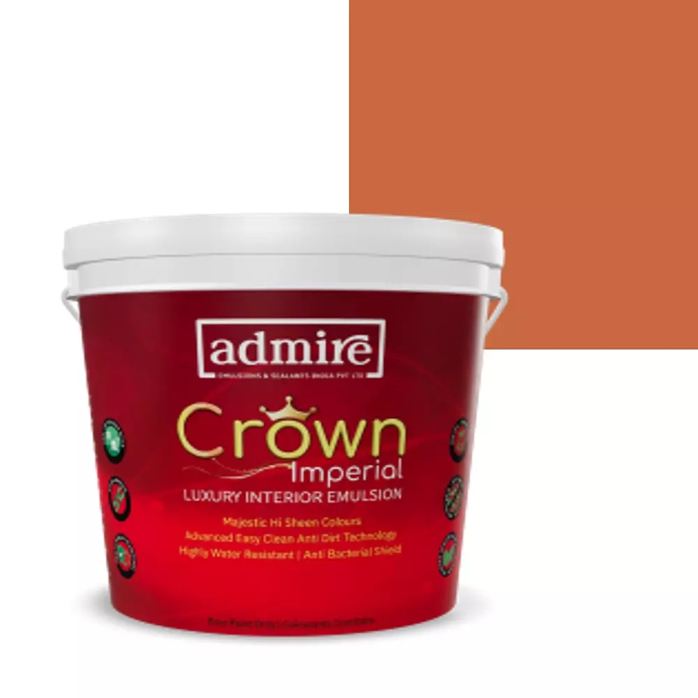 ADMIRE PAINTS CROWN IMPERIAL Luxury Interior Emulsion 10 L Capacity Tic Tac Tan-N