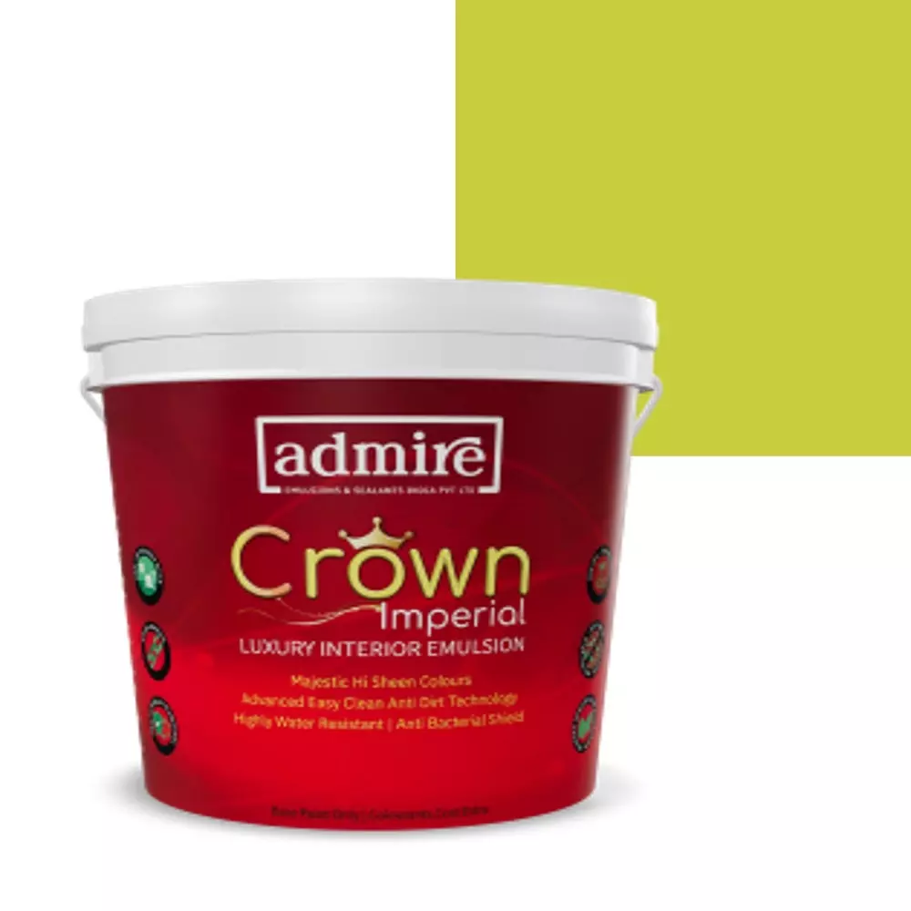 ADMIRE PAINTS CROWN IMPERIAL Luxury Interior Emulsion Neon Verde-N