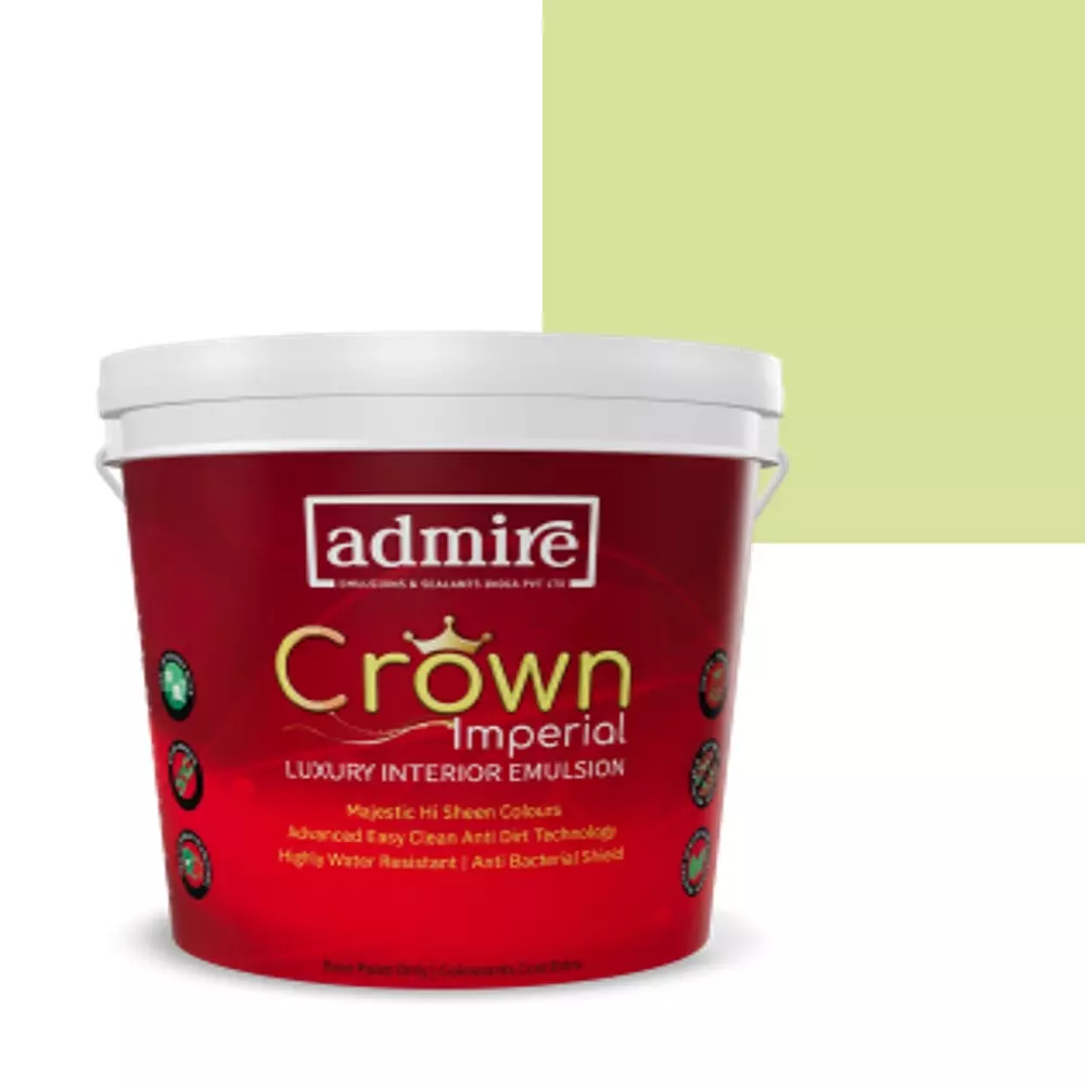 ADMIRE PAINTS CROWN IMPERIAL Luxury Interior Emulsion 1 L Capacity Pleasant Pistachio-N