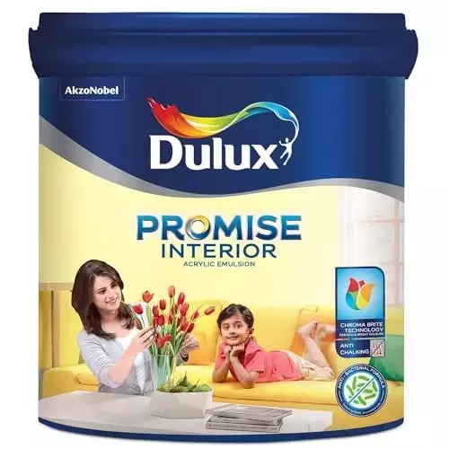 Dulux Promise Interior Emulsion Paint Floral White 1 L