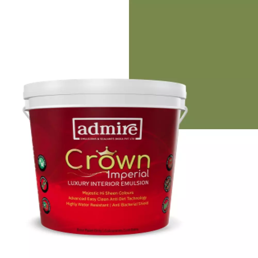 ADMIRE PAINTS CROWN IMPERIAL Luxury Interior Emulsion 10 L Capacity Chrome Green