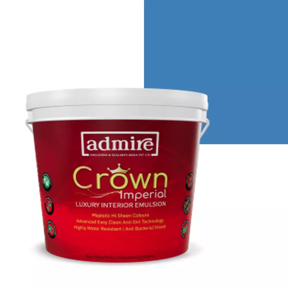 ADMIRE PAINTS CROWN IMPERIAL Luxury Interior Emulsion Pangong Blue-N