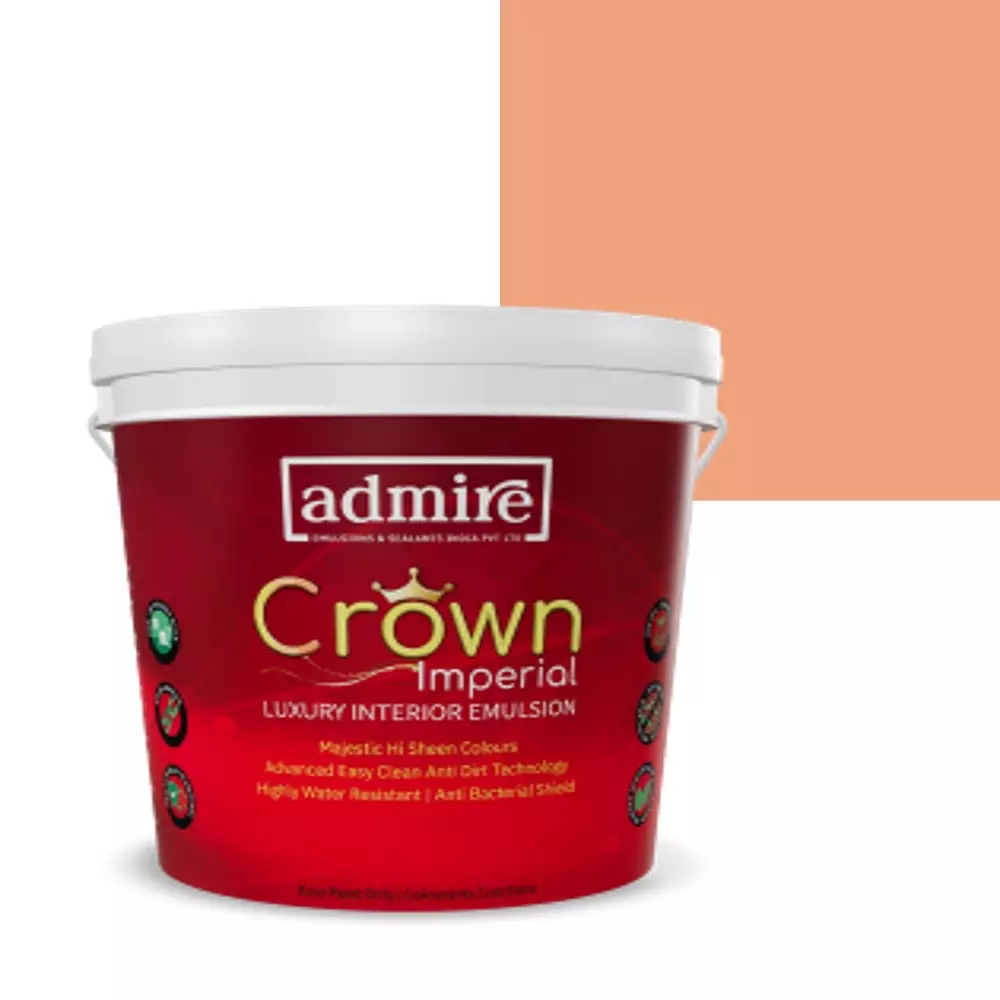 ADMIRE PAINTS CROWN IMPERIAL Luxury Interior Emulsion Orange Silk