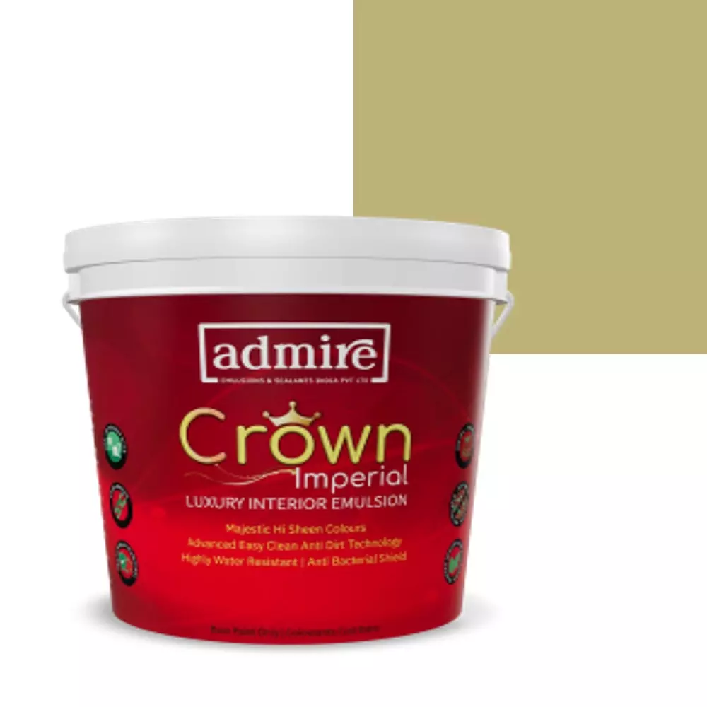 ADMIRE PAINTS CROWN IMPERIAL Luxury Interior Emulsion 10 L Capacity Young Green