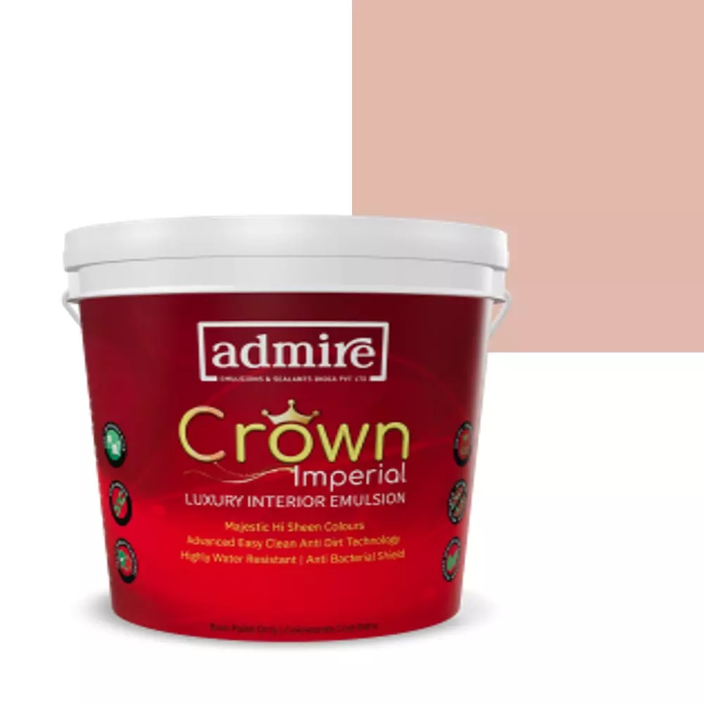 ADMIRE PAINTS CROWN IMPERIAL Luxury Interior Emulsion 10 L Capacity Brick Clay