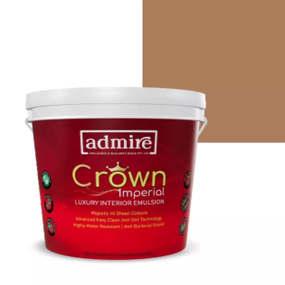 ADMIRE PAINTS CROWN IMPERIAL Luxury Interior Emulsion 10 L Capacity African Desert