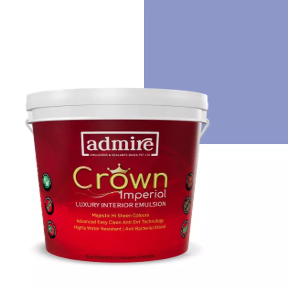 ADMIRE PAINTS CROWN IMPERIAL Luxury Interior Emulsion 1 L Capacity Classic Purple