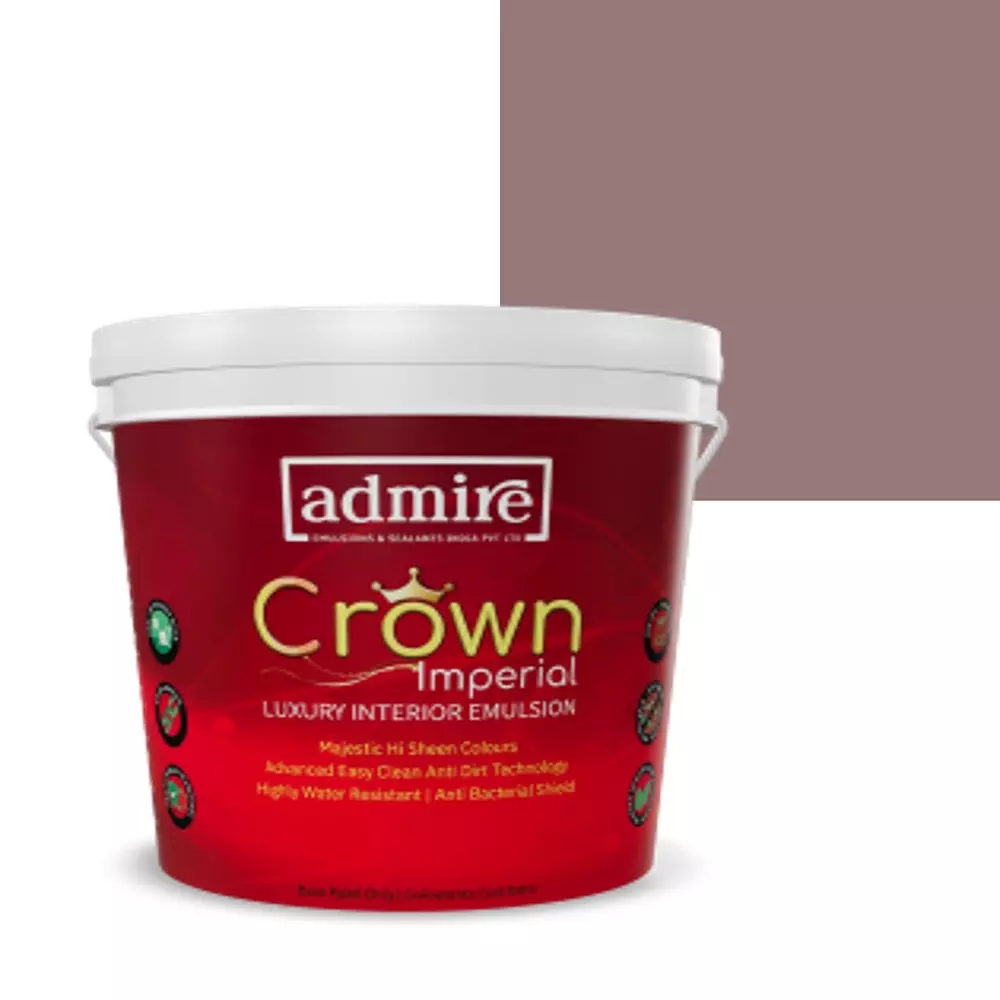 ADMIRE PAINTS CROWN IMPERIAL Luxury Interior Emulsion 10 L Capacity Deep Currant