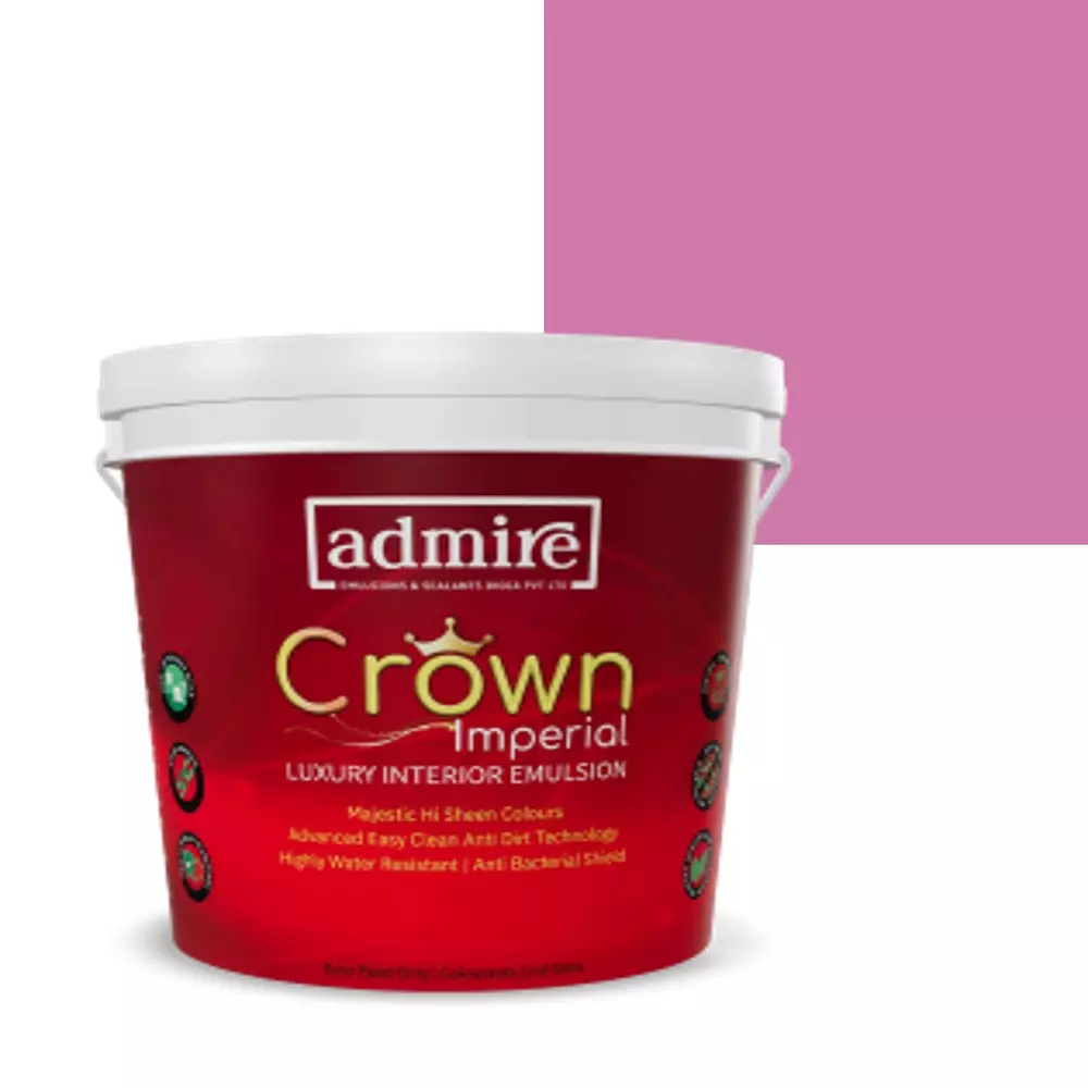 ADMIRE PAINTS CROWN IMPERIAL Luxury Interior Emulsion 1 L Capacity Pink Flower