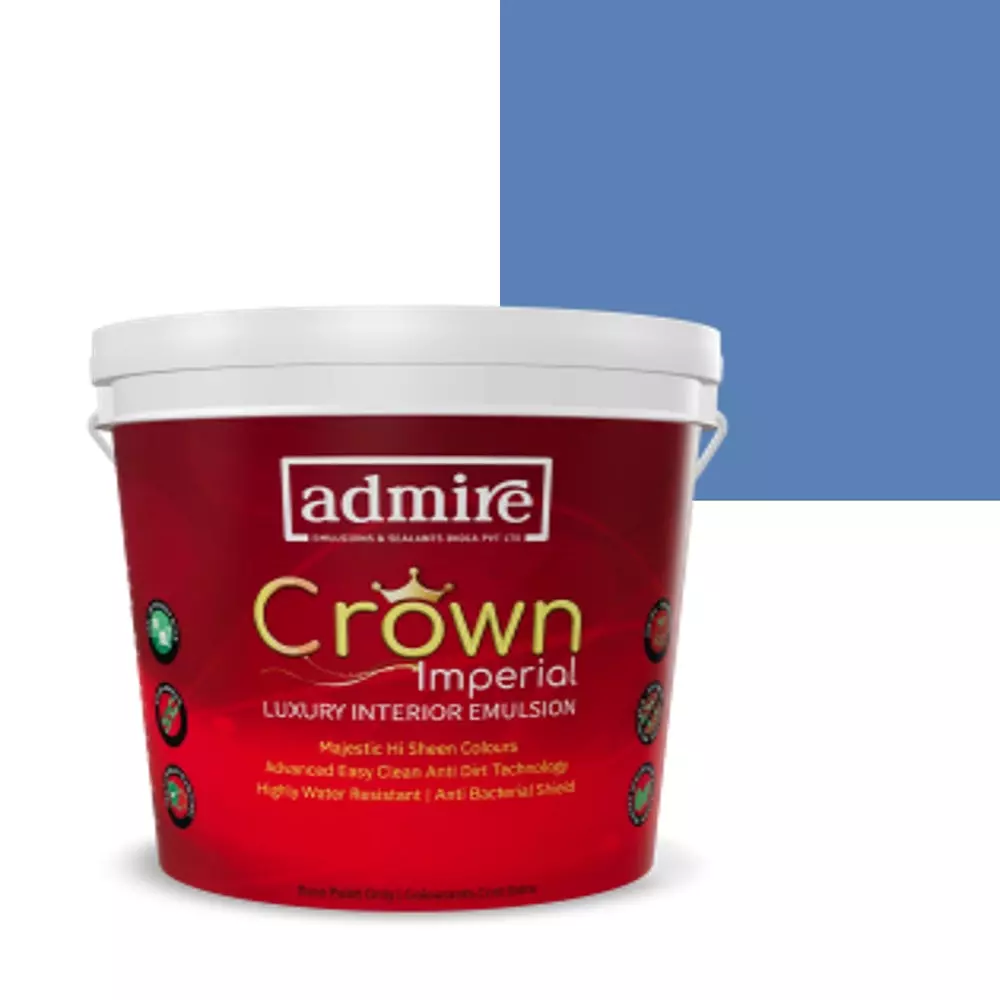 ADMIRE PAINTS CROWN IMPERIAL Luxury Interior Emulsion Placid Blue-N