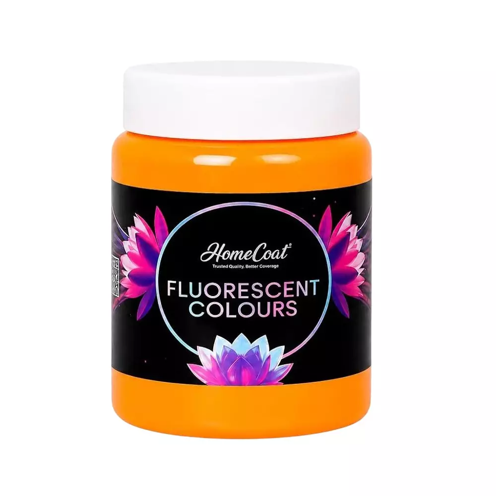 WinnerOne HomeCoat Fluorescent Colour Orange 500 ml Capacity, FC205 (Pack of 2 Pcs)