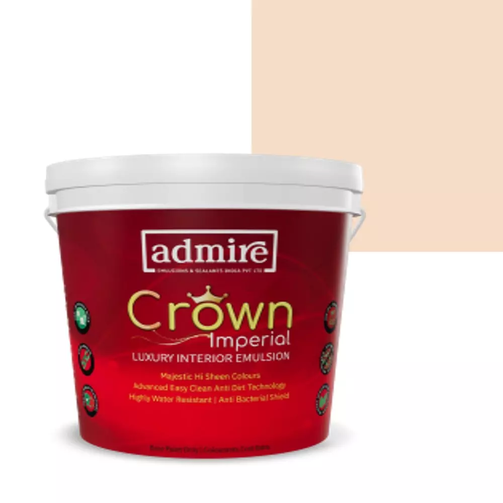 ADMIRE PAINTS CROWN IMPERIAL Luxury Interior Emulsion 1 L Capacity Coral Rocks