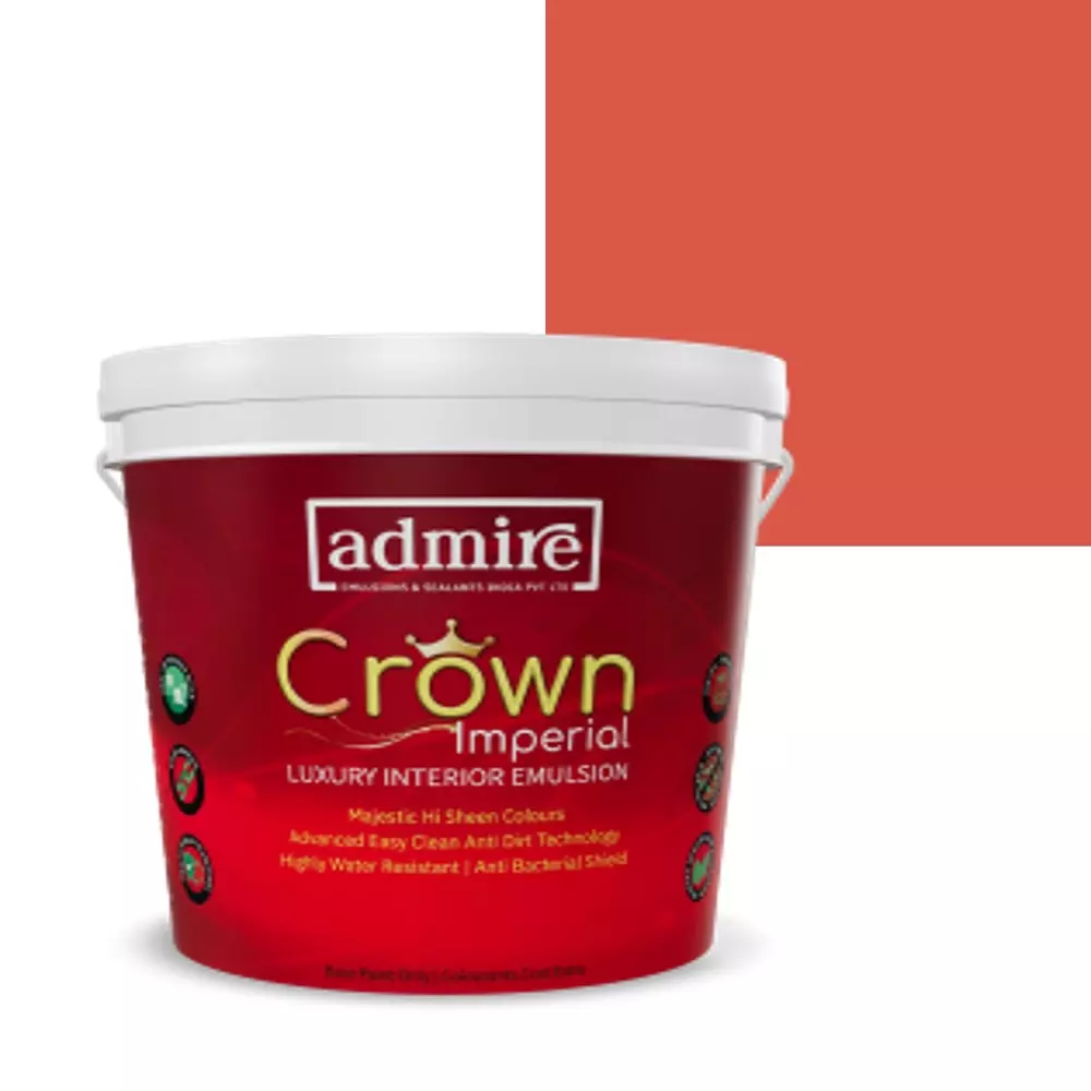 ADMIRE PAINTS CROWN IMPERIAL Luxury Interior Emulsion 10 L Capacity Centre Stage