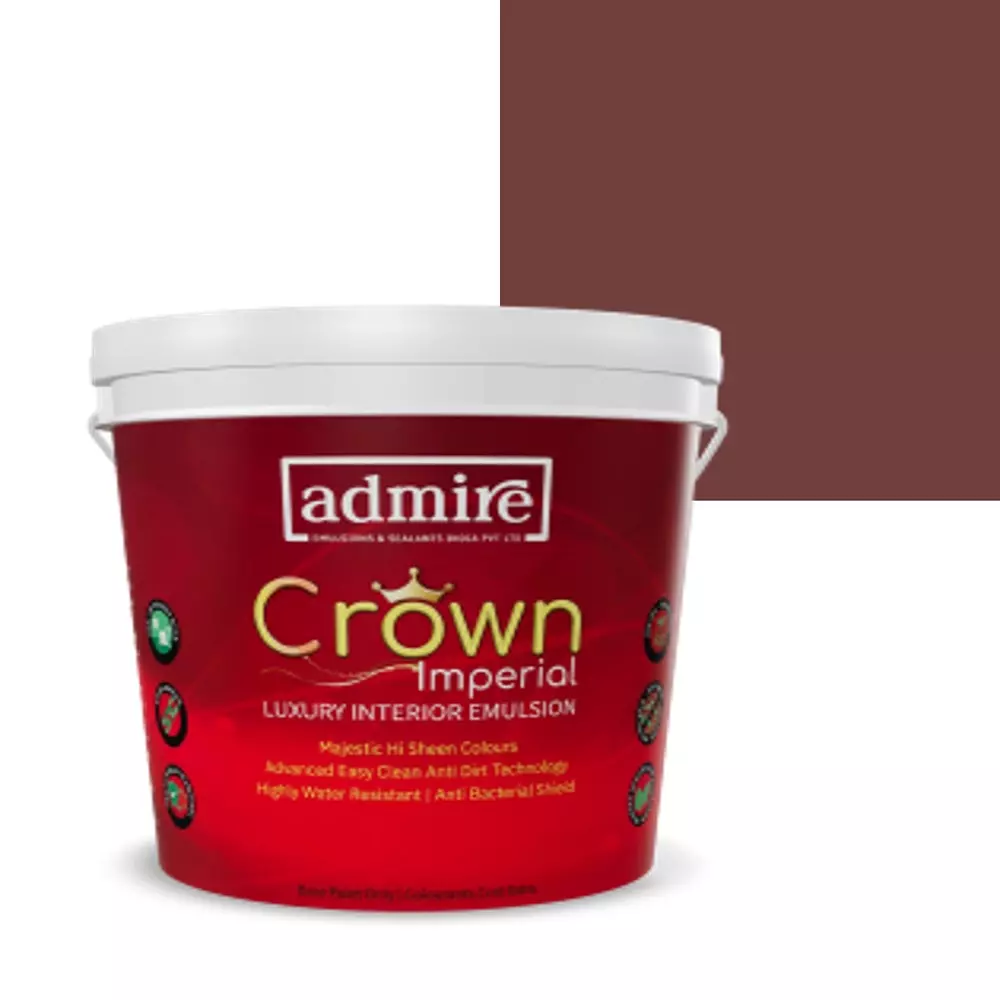 ADMIRE PAINTS CROWN IMPERIAL Luxury Interior Emulsion 10 L Capacity Fizzy Cola-N