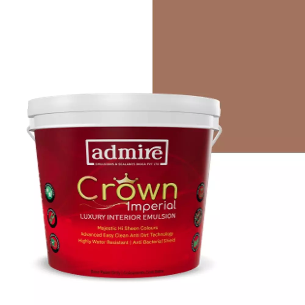 ADMIRE PAINTS CROWN IMPERIAL Luxury Interior Emulsion 10 L Capacity Tawny Sky