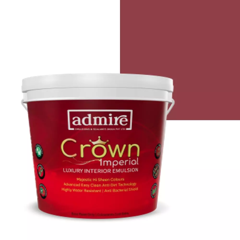 ADMIRE PAINTS CROWN IMPERIAL Luxury Interior Emulsion 1 L Capacity Crimson Depth