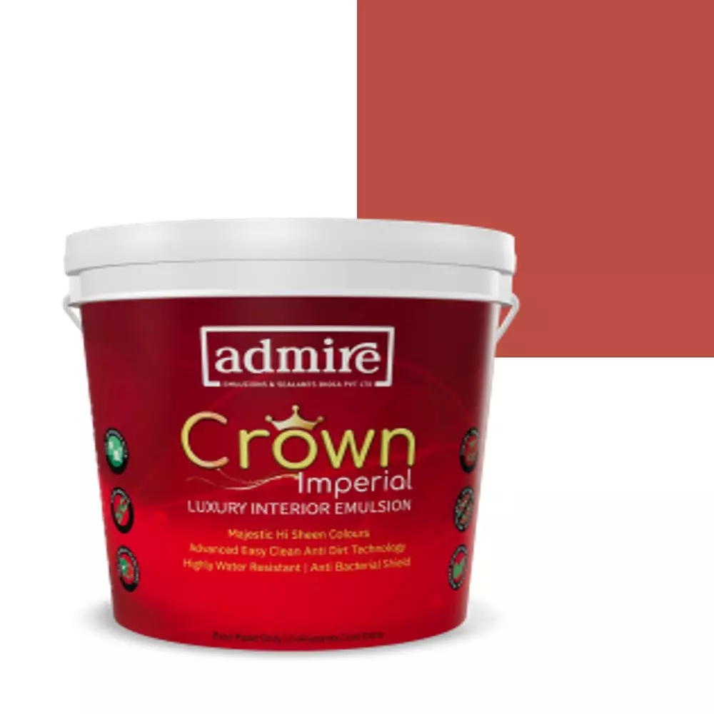 ADMIRE PAINTS CROWN IMPERIAL Luxury Interior Emulsion 1 L Capacity Rodeo
