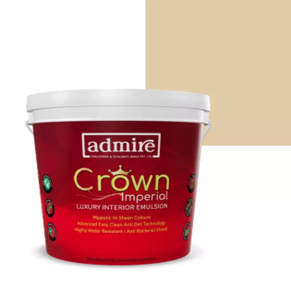 ADMIRE PAINTS CROWN IMPERIAL Luxury Interior Emulsion 1 L Capacity Dusty Trail
