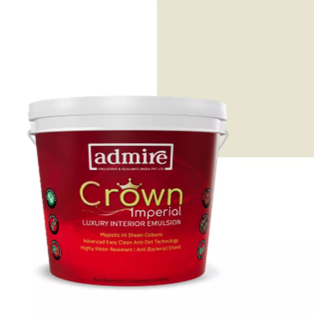 ADMIRE PAINTS CROWN IMPERIAL Luxury Interior Emulsion 1 L Capacity Lily Pad